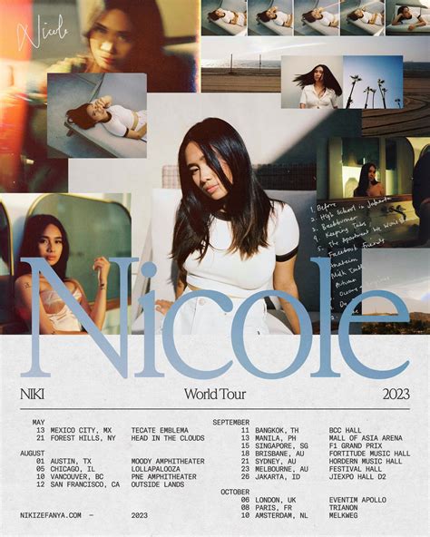 NIKI Live in Manila 2023: 'Nicole' World Tour Full Concert.